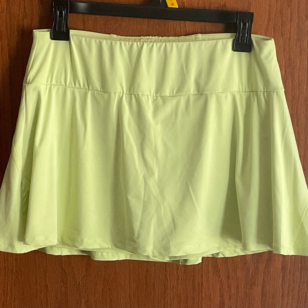 New lime green skirt
